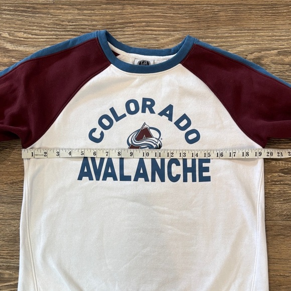 Colorado Avalanche Hockey Sweatshirt Women's Size Small Official NHL Product EUC - Picture 9 of 10